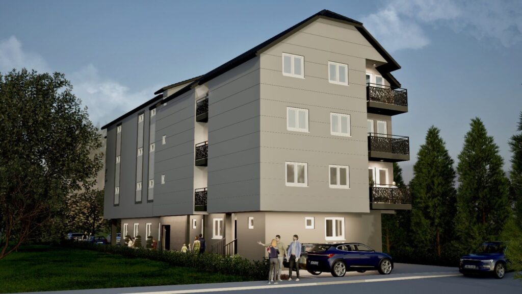Dvoiposoban stan u izgradnji 62 m², I, II i III sprat, Obrenovac, Rvati, 1.870 €/m² (POVRAT PDV-a)
