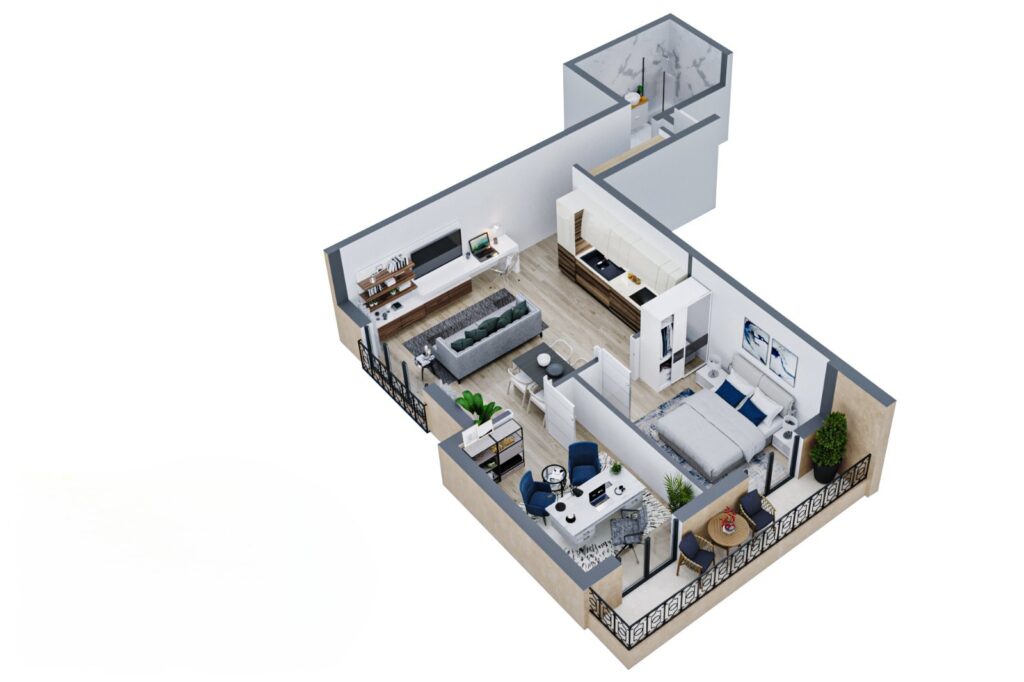 Dvosoban stan, 61m²,II sprat, Rvati, Obrenovac